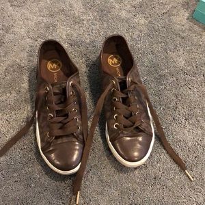 Leather Michael Kors sneakers
